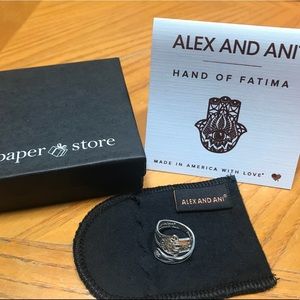 Alex and Ani spoon ring